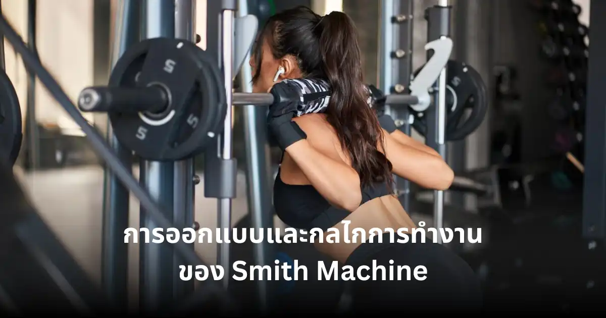 การออกแบบและกลไลการทำงาน ของ Smith Machine